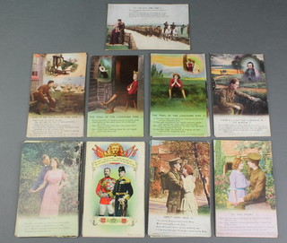 39 Bamforth & Co First World War coloured postcards
