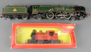 A Hornby Dublo locomotive The Duchess of Montrose, a Triang Hornby locomotive R.355R boxed