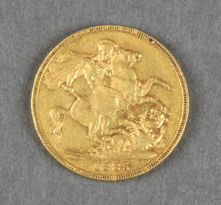 An 1885 Sovereign 
