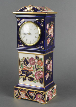 A Penang grandfather clock in celebration of Queen Elizabeth II 80th birthday no. 58/80 by Masons 12 1/2"  