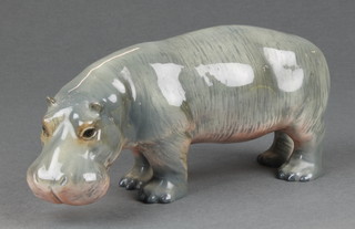 A Beswick hippopotamus 7 3/4"