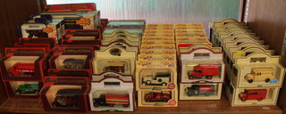 Four Lledo limited edition Showman models, 37 Matchbox models of Yesteryear and 68 various Days Gone By and other models 
