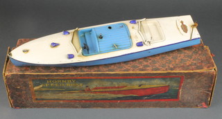 A Hornby clockwork speedboat no.3 Curlew, boxed