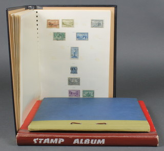 A stockbook of Elizabeth II GB mint and used stamps, 2 albums of George VI Burma stamps, an album of Australian and Canadian stamps 1936-1965
