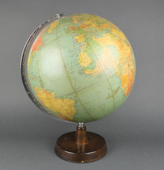 A Phillips Challenge terrestrial globe 1961