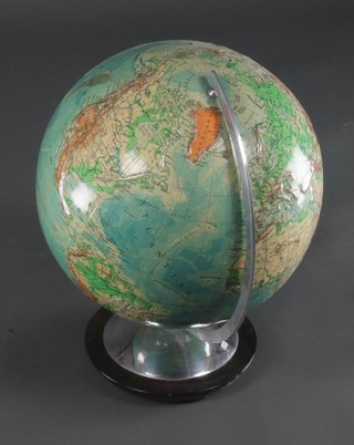 A Continental Columbus Erdglobus terrestrial globe 14" 