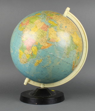 A German RATH Practical terrestrial globe 13"  