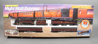 A Hornby Night Mail Express train set R899, boxed