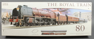 A Hornby train set for Marks and Spencers - The Royal Train for HM Queen's 80th Birthday 2006