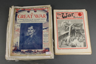 4 editions of The War Illustrated, 6 editions of The Great War 