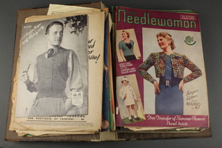 A collection of 1940's and later editions of Needle Woman Stitchcraft etc 