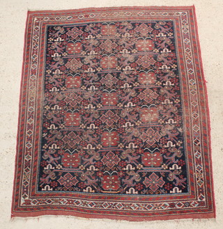 A Persian Afshar rug 66" x 54" 
