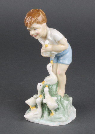 A Royal Worcester figure - Young Farmer 3433 5" 