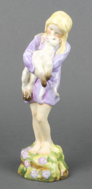 A Royal Worcester figure - Spring modelled by F G Doughty no. 3012 8 1/2" 