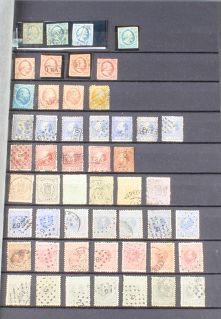 A stock book of Netherland stamps 19th Century and later