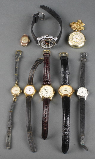 A collection of modern wristwatches 