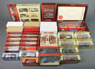 26 Matchbox Models of Yesteryear, a Connoisseurs limited edition collection of Matchbox cars, 3 boxed sets of Matchbox cars