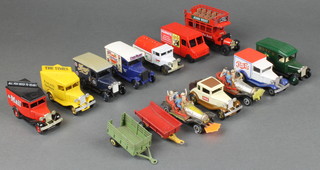 2 Husky models of Chitty Chitty Bang Bang, 7 Lledo commercial vehicles etc 