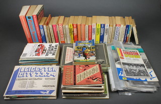 A collection of 1950's, 60's and 80's football annuals etc 
