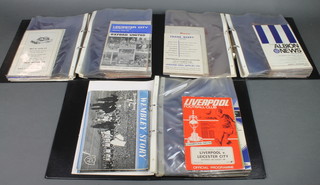 2 1949 Leicester City Wembley souvenir programmes together with The Wembley Story and 3 folders of Leicester City Football Club programmes from the 1960's 