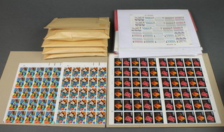 Unmounted GB commemorative stamps 1976-1992