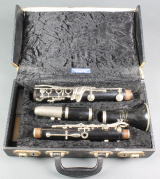 A Corton Clarinet in a fitted case