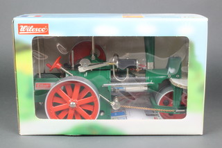 A Wilesco model steam roller, boxed and as new 
