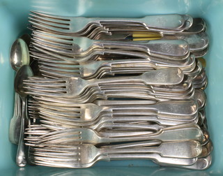 Minor silver plated cutlery 