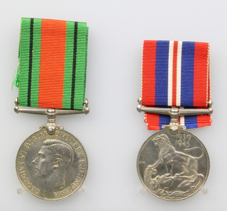 British War medal and Defence medal in posting box 