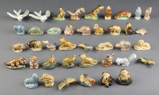 A collection of Wade Whimsies including the Wild Animal series