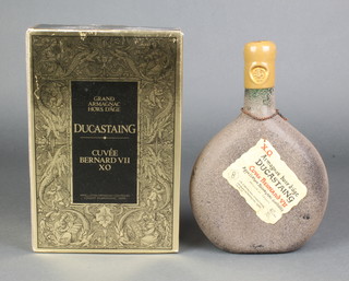 A bottle of Grand Armagnac Hors D'age Ducastaing Cuvee Bernard VII XO