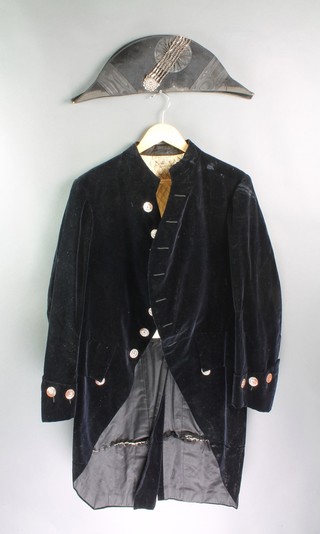 John Smith & Sons, a high Sherif's cocked hat and tail coat made for J C Reid 