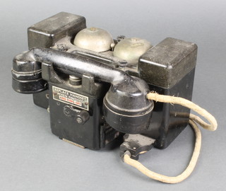 A field telephone, telephone set F MkII TMC 