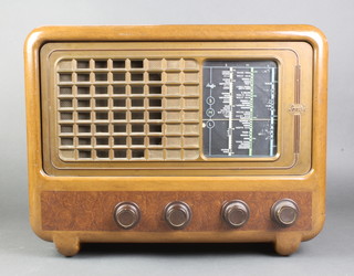 A Sobell radio model no.599 contained in a walnut case 