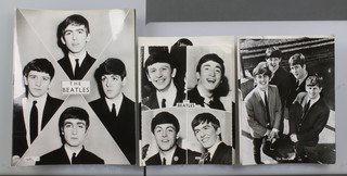 5 Excel Ilford coloured stills of The Beatles 8" x 6", 7 Valex stills of The Beatles 189-195, M317, M318, a Star postcard ditto SP582 and 1 other J306 