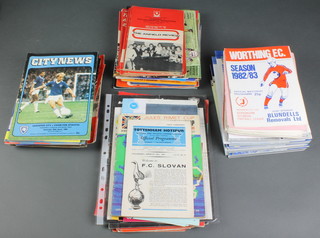 A large collection of football programmes 1960's-2000 (approx.300)