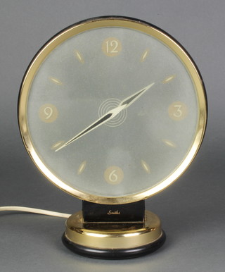 A Smiths  Mystery clock, marked to the reverse Brevet Jaeger Patent, Type OMC 100  