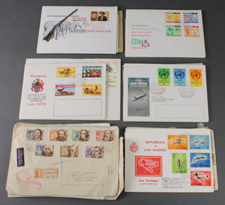 A collection of Continental first day covers