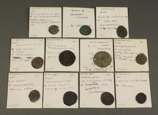 Tetricus II and 10 other Roman coins 