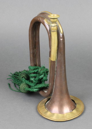 Hillary Potter & Co. a copper and brass bugle 