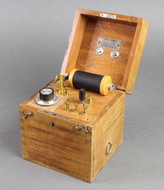 J Gardner & Sons of Edinburgh, an electrotherapy instrument, circa 1910, boxed