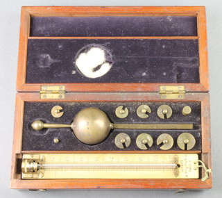 A Sykes hydrometer (missing magnifying glass) 