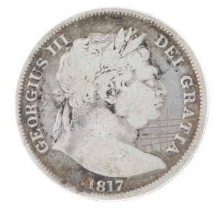 Two George IV half crowns 1817 and 1836