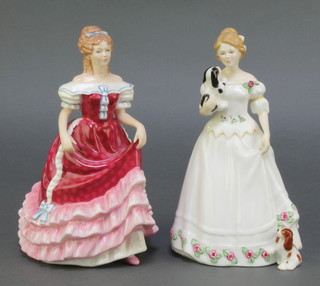 2 Royal Doulton figures - Take Me Home HN3662 8" boxed and Sweet Sixteen HN3648 8" boxed 