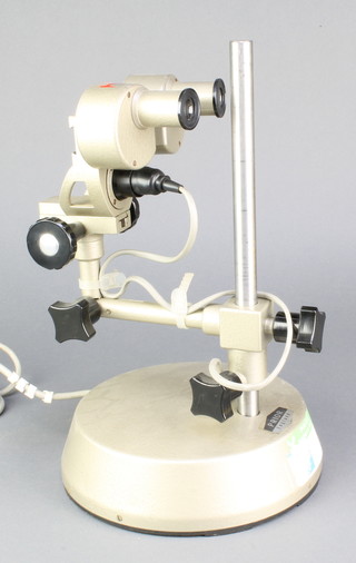 A Prior binocular plate inspection microscope no.53670 