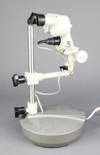A Prior binocular plate inspection microscope no. 46484 