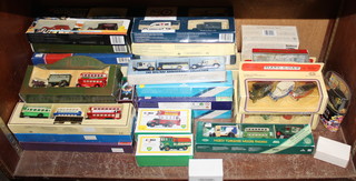 Two Corgi models and a collection of Days Gone By and other model cars 