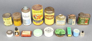 A tin of Fry's 'Four in One' and other various tins
