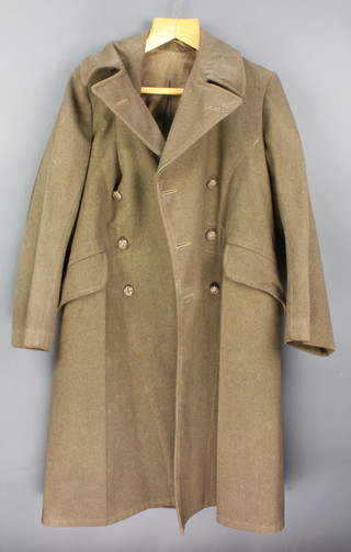 A 1940 patent General Service Corps great coat, size 4 