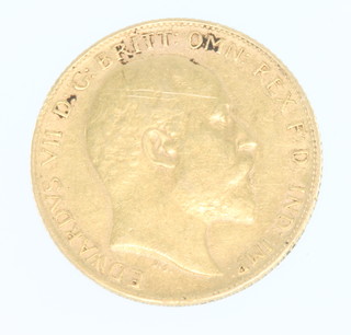A half sovereign 1910 